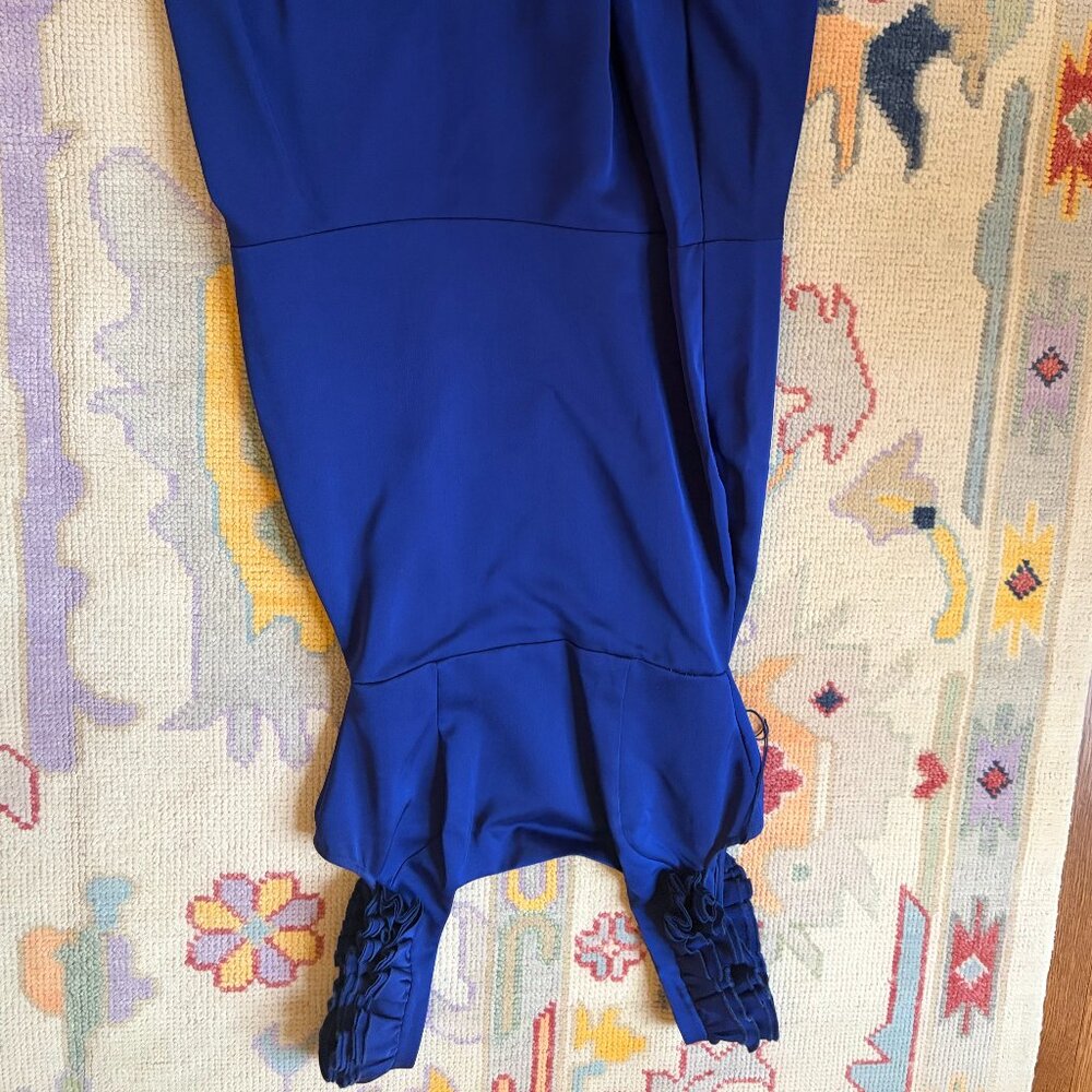 Blue Midi Formal Dress